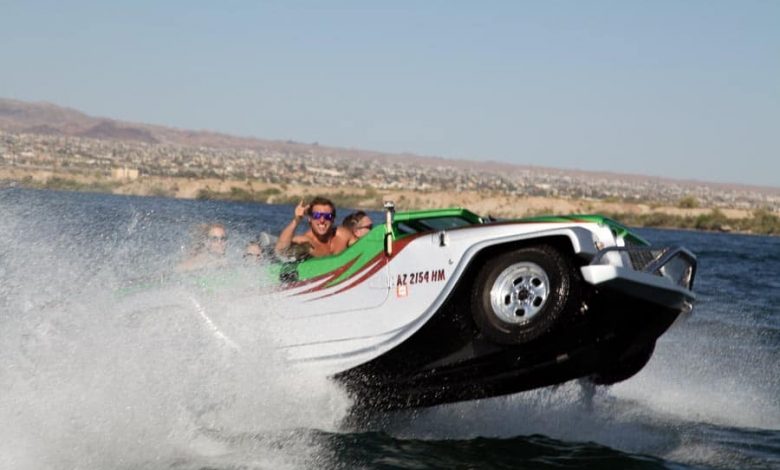 WaterCar Panther at High Speeds