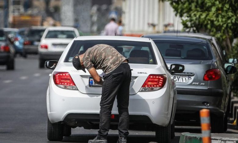 پلیس راهور: 6 ماه تا 1 سال حبس برای افرادی که پلاک خودرو را مخدوش و دستکاری کنند 1 پلاک مخدوش